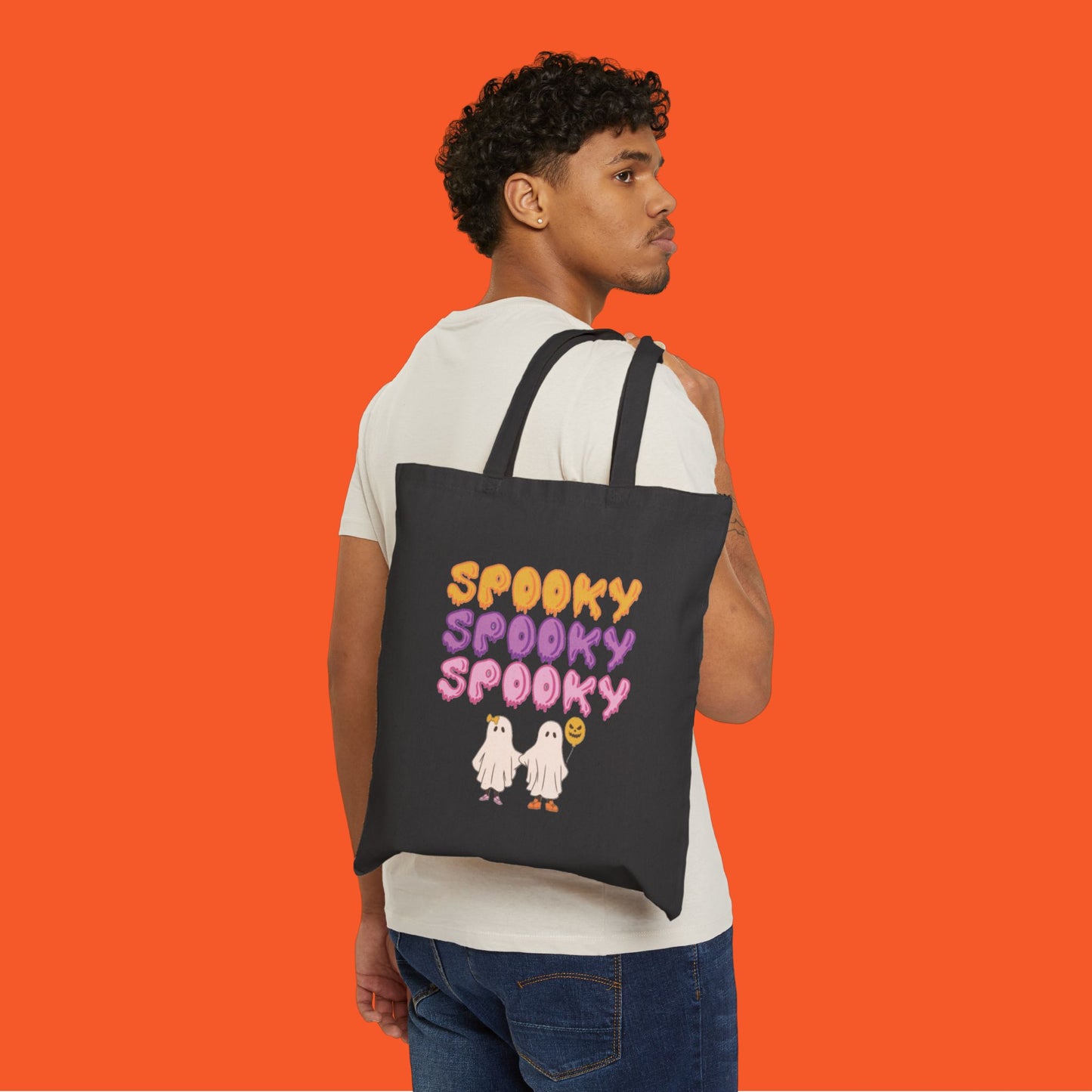 Retro Spooky Halloween bag - KiwiKreationCo