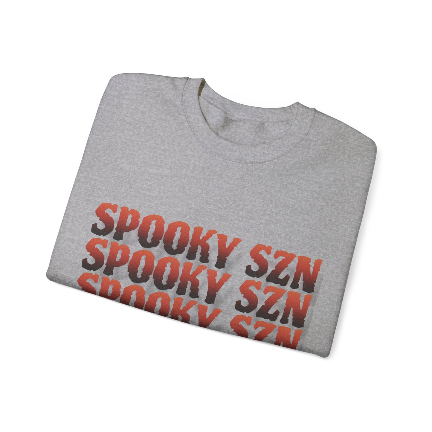 Spooky Szn bat Crewneck Sweatshirt - KiwiKreationCo