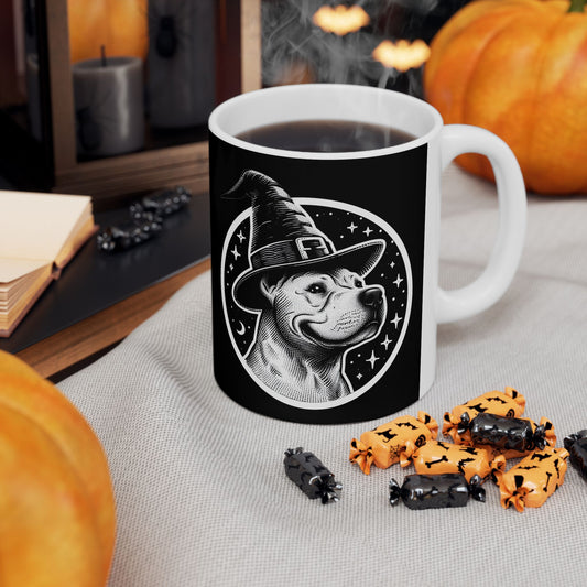 Witch Pit bull Mug