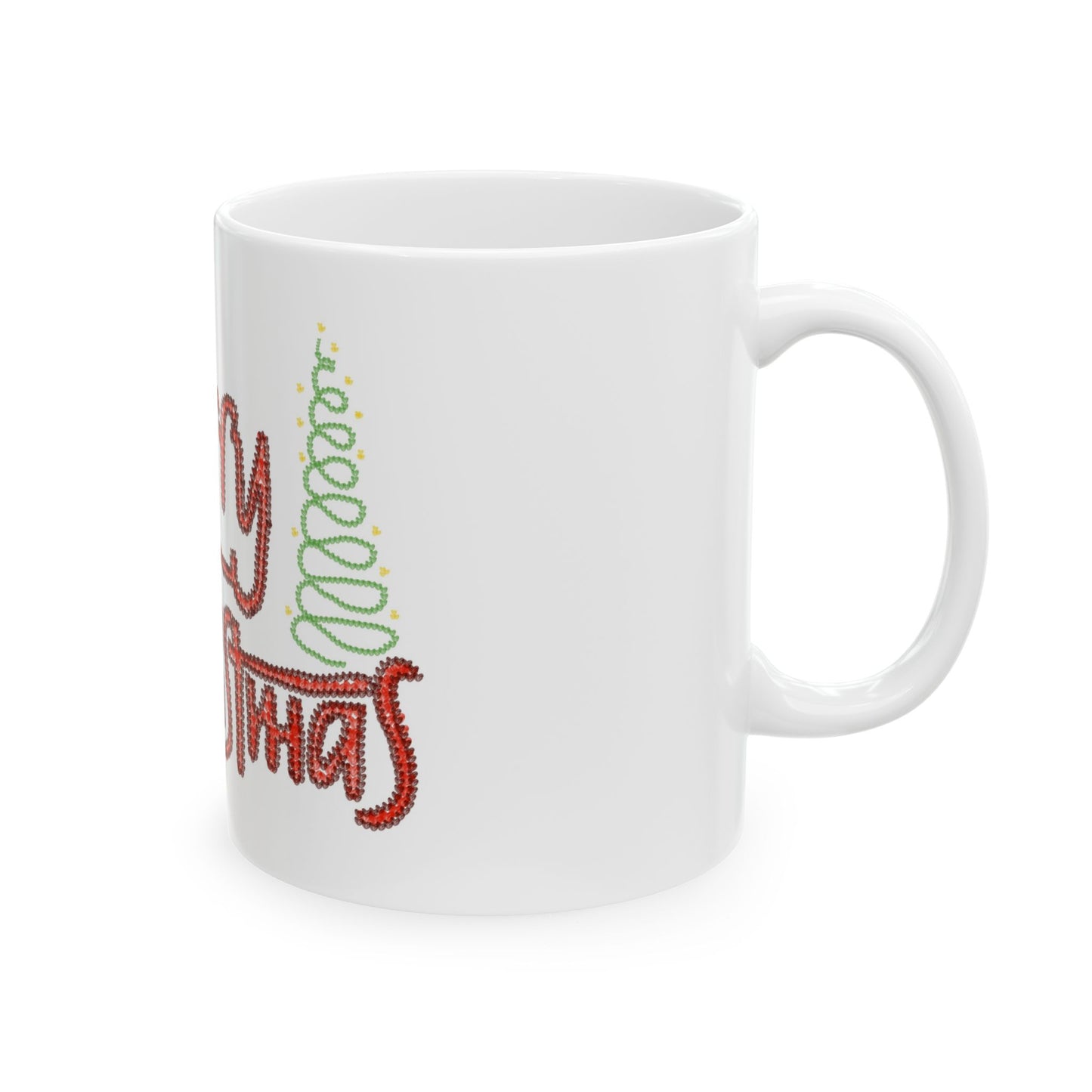 Christmas Tree Ceramic Mug